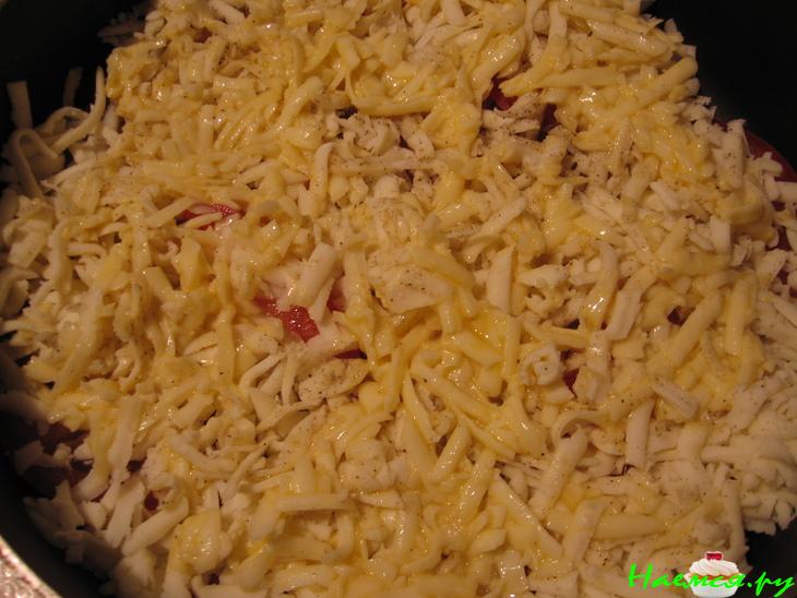 Помидоры запеченные с сулугуни