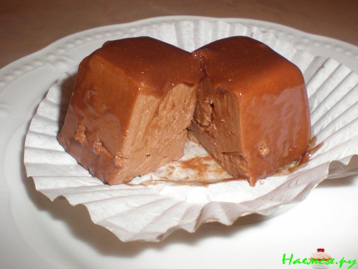 Сырно-шоколадное суфле