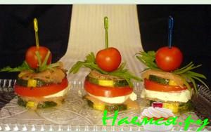 Закусочные канапе