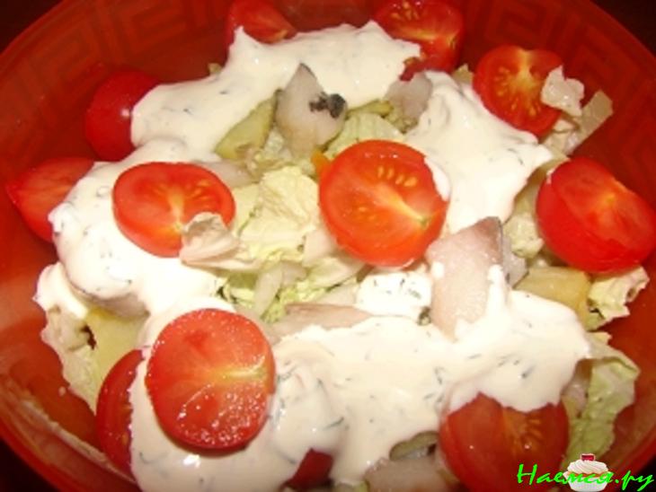 Салат "Нарядная селёдочка"