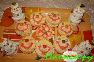 Пирожные "Ежики" (возможно вариант)