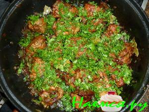 Жареная свинина