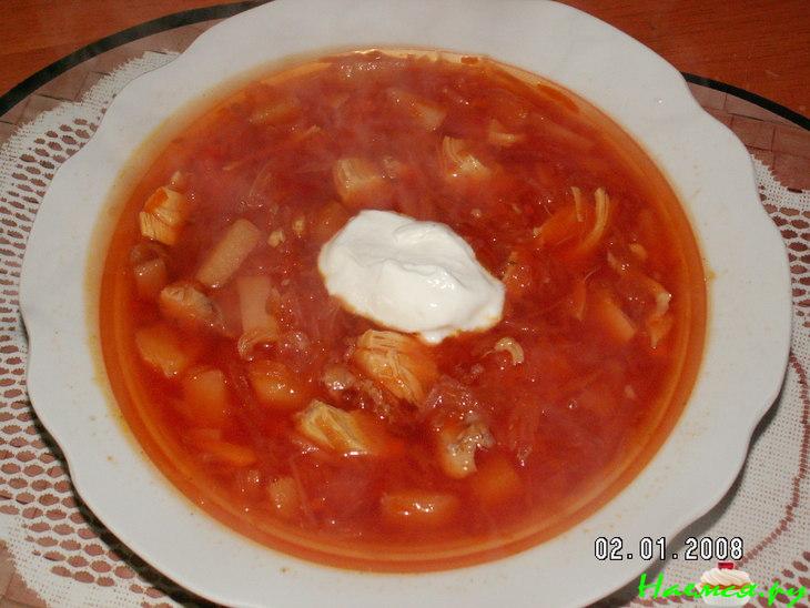 Борщик по-домашнему