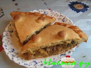 Пирог с капустой из "Хрущевского" теста