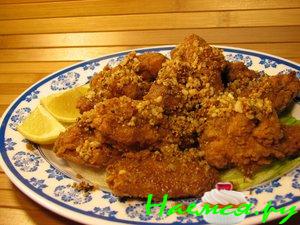 Курица с орехами и карри Курица с орехами и карри