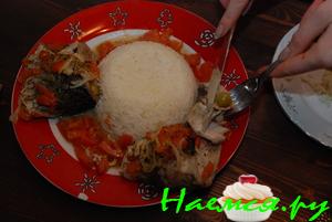 Рыба запеченная с каперсами