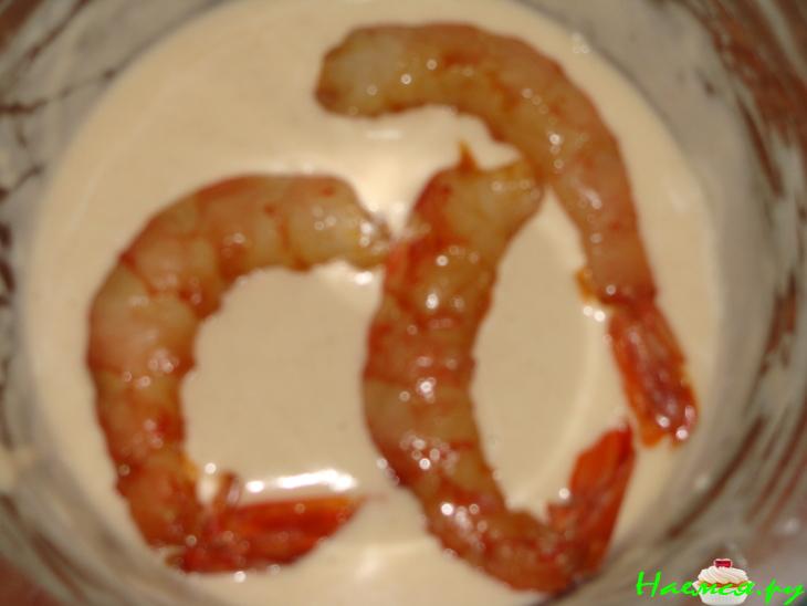 Креветки в кляре