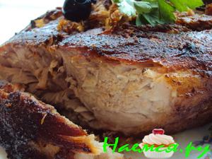 Мясо запеченное в фольге (свинина)