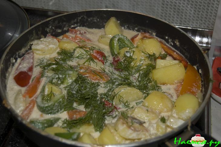 Кролик по-мальтийски (мой вариант)