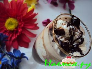 Кофе по-венски со сливками