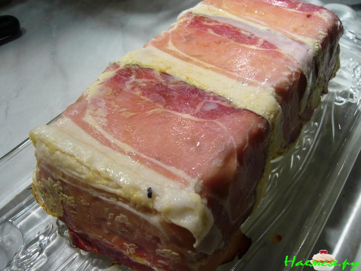 Рыбно-овощной террин