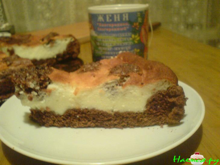 Пирог шоколадно-творожный 'Жираф'