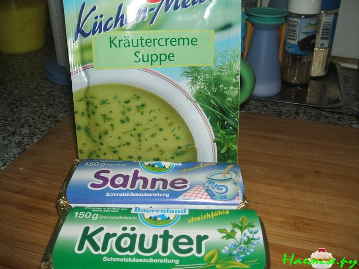 Суп сырный с брокколи