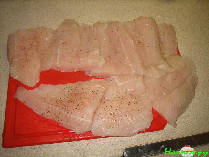 Рыбные конвертики с креветками