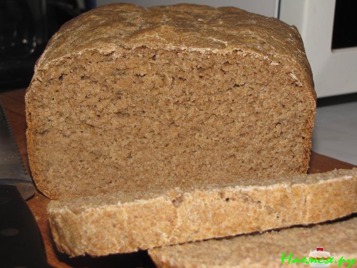 Ржаной хлеб "Без ничего" (рецепт для хлебопечки)