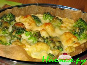 Запеканка с курицей и капустой «Огородик» Запеканка с курицей и капустой «Огородик»