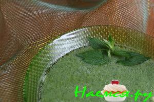 Суп "Мятный горошек"