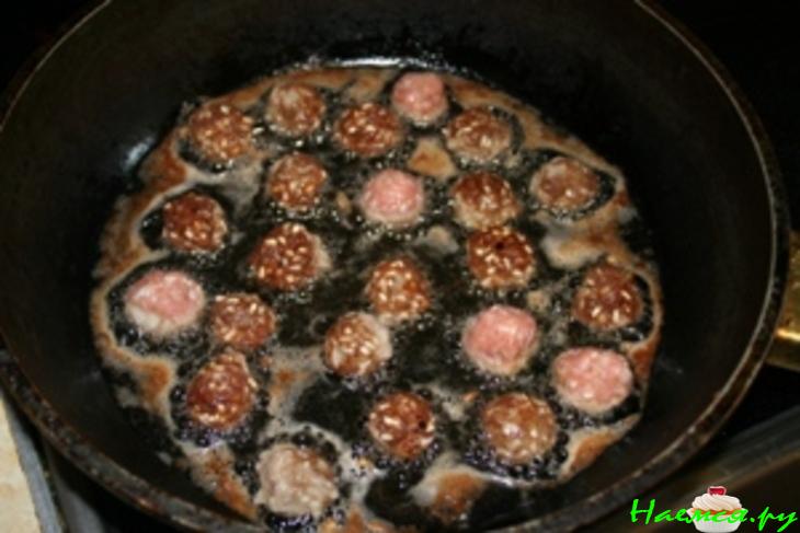 Турма (картофель с фрикадельками)