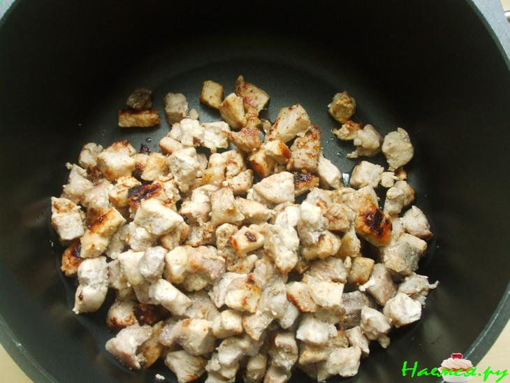 "Гуляш" со сливками и томатом