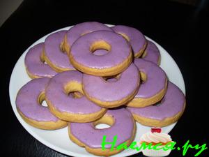 Печенье "Лиловые кольца"