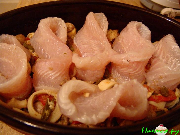 Скоро Новый Год - Рыба запеченная с овощами Скоро Новый Год - Рыба запеченная с овощами