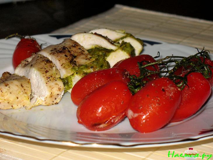 Куриная грудка с фисташковой начинкой