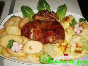 Буженина с гарниром