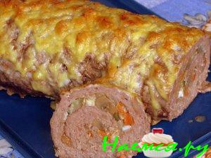 Мясной рулет "Удиви гостей"