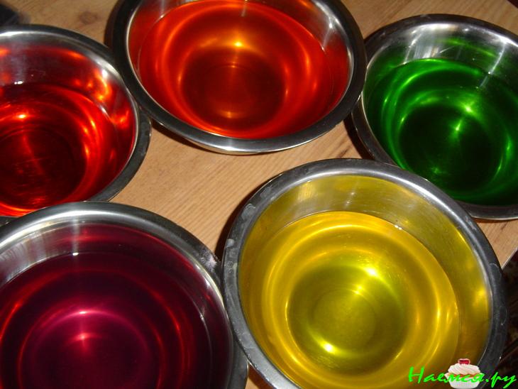 Слоеный желейный тортик с ягодами