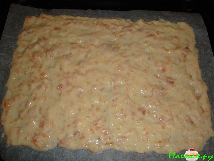 Закусочный рулет с копченой лососью и маскарпоне