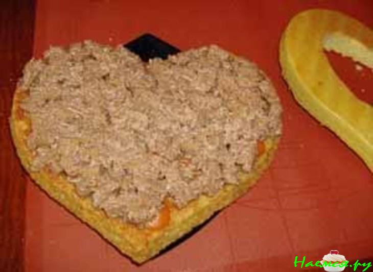 Торт "Желейное сердечко" 