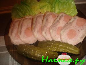 Рулет прессованный