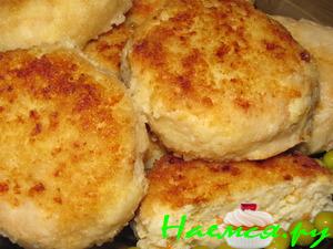 Рыбные котлетки из филе трески