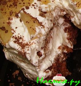 Торт Шоколадный с ананасами "Настя"