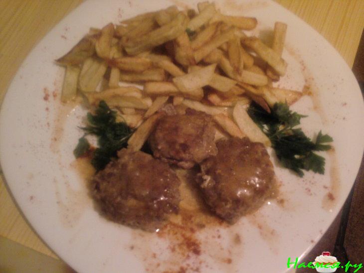 Рассыпчатые шарики с уксусом и перцем