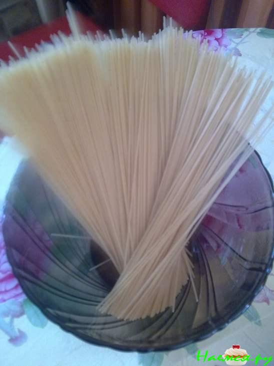 Спагетти в соусе