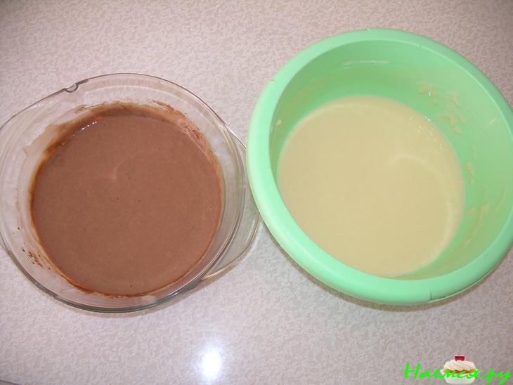 Торт бисквитный "День и Ночь"