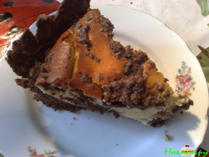 "Творожно-шоколадный торт"