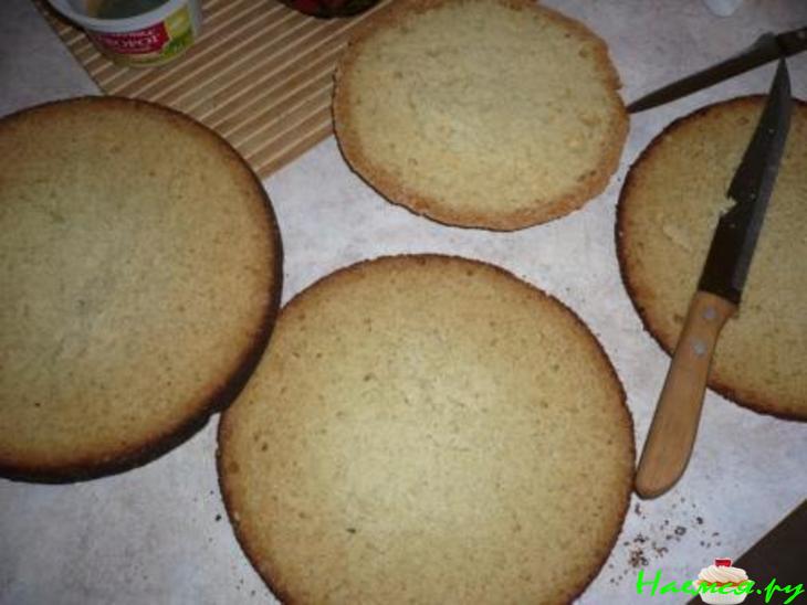 Торт 'Черепаха' с кедровыми орешками