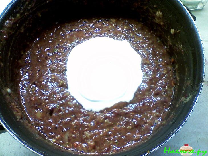 "Печёночное суфле с овощами"