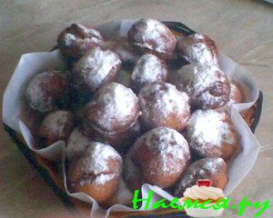 Творожные пончики