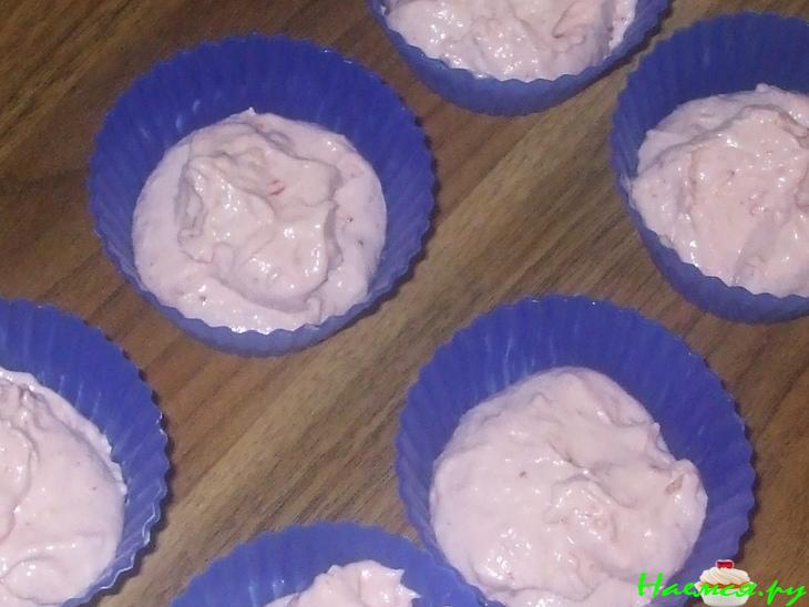 Клубничные маффины