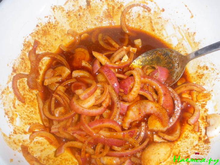 Запеченная свинина с пряностями