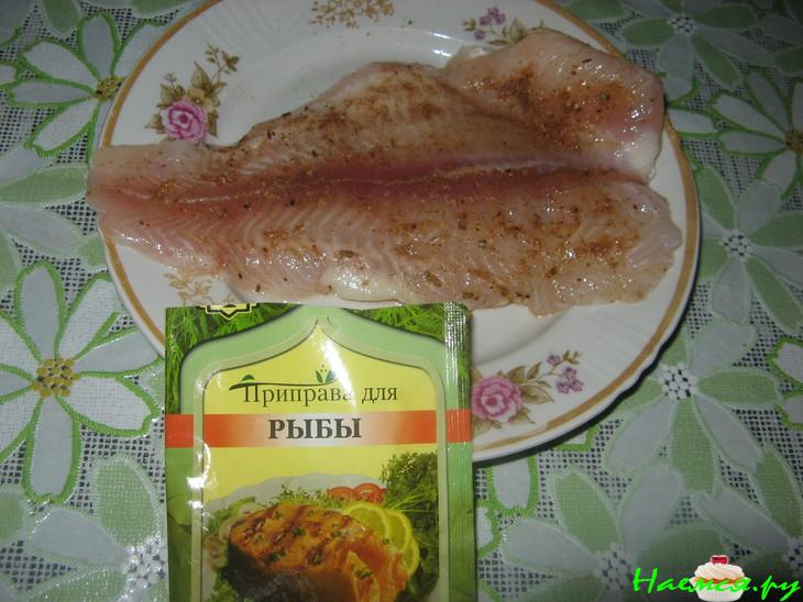 Морской язык с кукурузным соусом Морской язык с кукурузным соусом