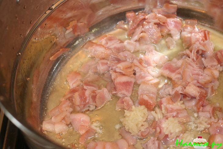 Минестроне с беконом