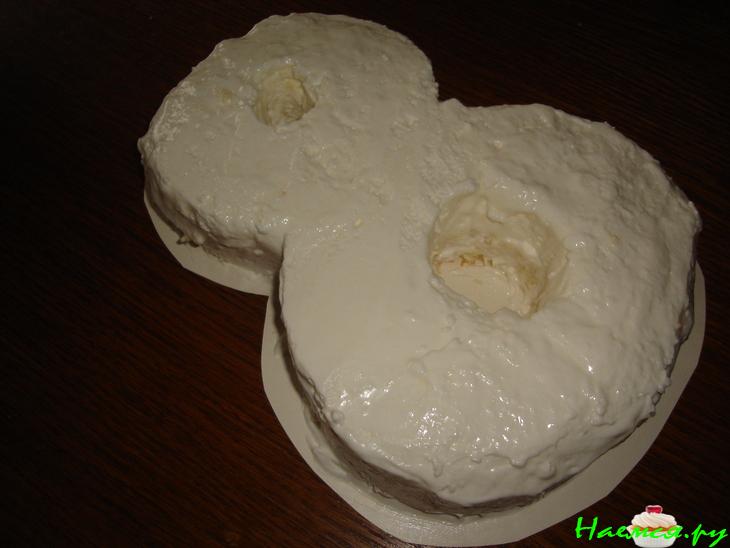 Торт "Птичье молоко" к 8 марта