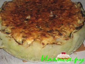 Капустный каравай с гусиным паштетом Капустный каравай с гусиным паштетом