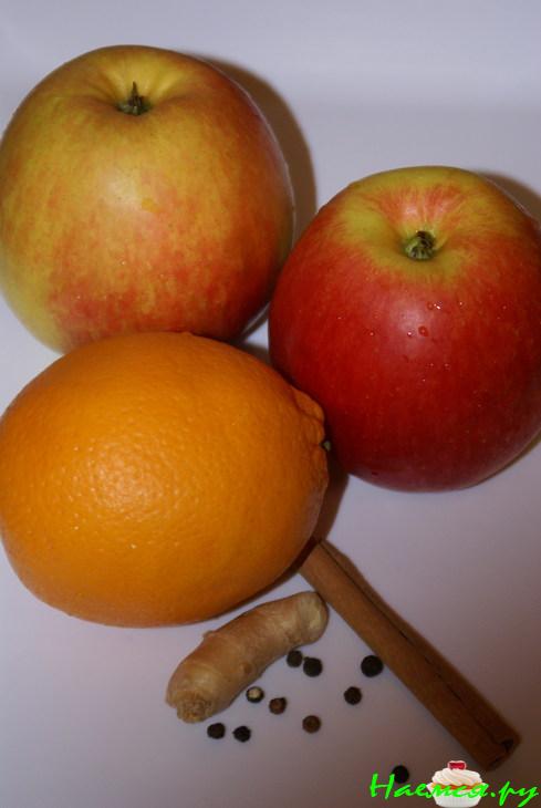 Яблочно-имбирный суп на курином бульоне