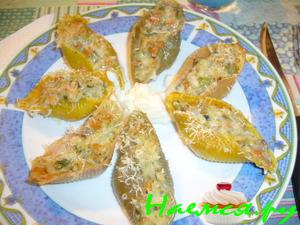 Фаршированные ракушки Фаршированные ракушки
