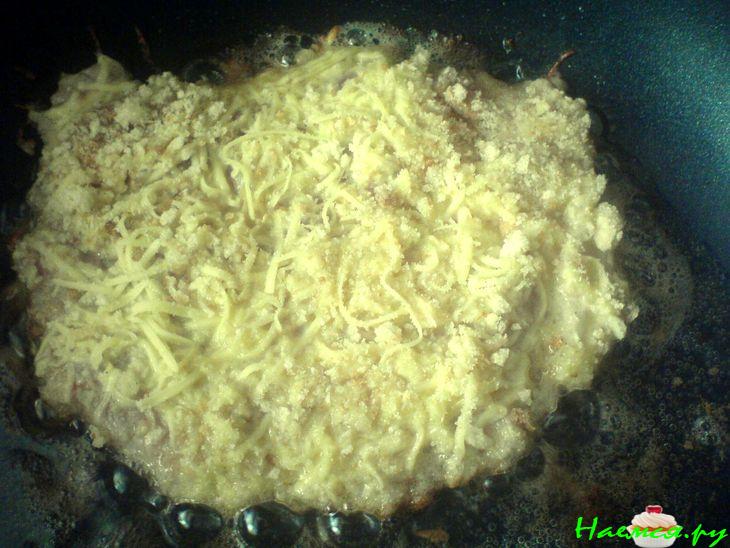 Свинина отбивная в сырном тулупе